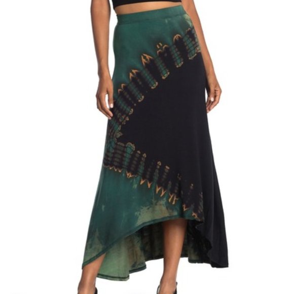 Go Couture Dresses & Skirts - GO COUTURE Boho Gypsy Hippie Tie Dye Maxi Skirt